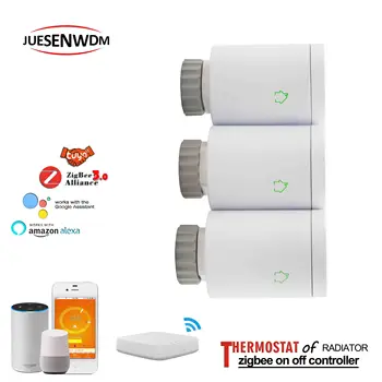 ZigBee wireless Wifi inteligent programabil radiator de încălzire termostat de pe controler de telefon inteligent