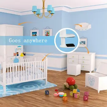 Universal Baby Monitor Titularul de 360 de Grade Rotative Flexibile Copil Camera de Montare Raft mai Sigur Monitor Stand pentru copii pentru Copii Accesorii