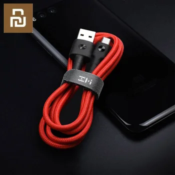 Mijia Youpin ZMI Tip C C USB de Încărcare Cablu de Date Lumină LED-uri pentru Oneplus, Xiaomi Tip C Cablu de Telefon cu Magnetic Parte 0,3 m