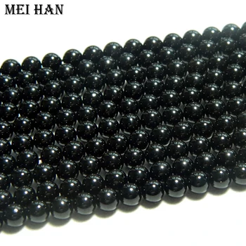 Meihan transport Gratuit (60 de margele/strand) naturale 6mm negru spinel buna rotund margele vrac pentru a face bijuterii de design sau cadou