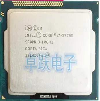 Intel Core i7-3770S i7 3770S Procesor cpu 65W LGA 1155 de lucru în mod corespunzător Desktop Procesorul poate lucra