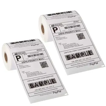 NETUM 100mm Termice de Imprimare de Hârtie pentru Imprimantă Termică de coduri de Bare Autocolant/Eticheta/Adhensive Tip Termice pentru NT-8006