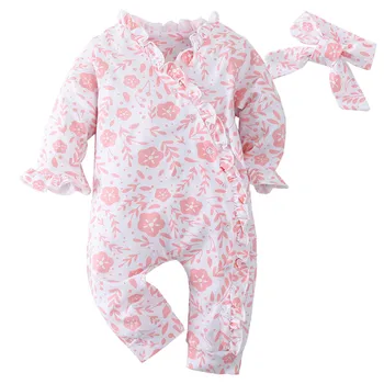 ZWY291 cartoom copil fată băiat salopetă haine pentru sugari, nou-nascuti din bumbac moale baby vladan copii pijama salopeta ropa bebe 0-24M