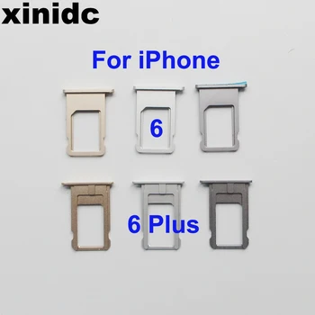 Xinidc 50 buc SIM Card Tray-Suport Pentru iPhone 6 6S 6Plus 6S Plus Gri Argint Aur a Crescut Aur Sim Tray Holder Piese de schimb