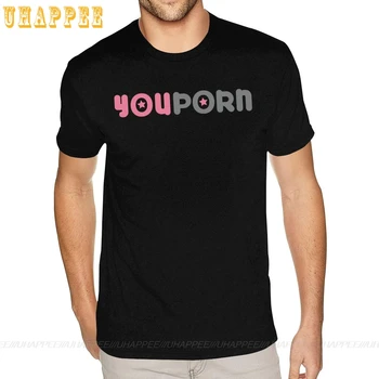 Amuzant de Crăciun Youporn Camasa pentru Barbati Grafice Personalizate Mâneci Scurte Rotund de culoare Roșie la Gât T Shirt
