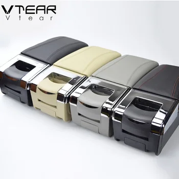Vtear Pentru Hyundai Solaris/Verna/Grand Avega cotiera cutie centrală a Stoca conținut cutie cu suport pentru pahare scrumiera auto-styling accesoriu