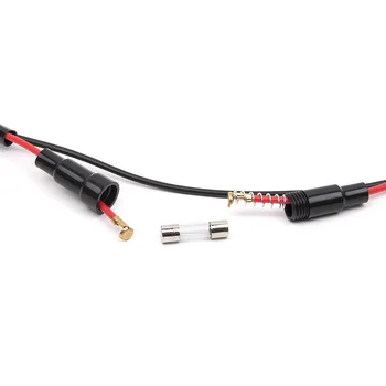Rezistent la apa 12V-24V Mini Micro Dual USB Plug Auto Motociclete Bricheta Incarcator de Masina + LED-uri Voltmetru Digital Metru
