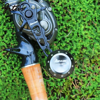 JITAI Rolă de Pescuit Mâner pentru Shimano, Daiwa Tambur Filare 38mm Buton Tuning Tambur Basculant CNC Aborda