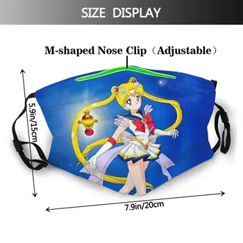 Sailor Moon Adulte Masca Super Sailor Moon Moda Mascarilla Cu Filtre