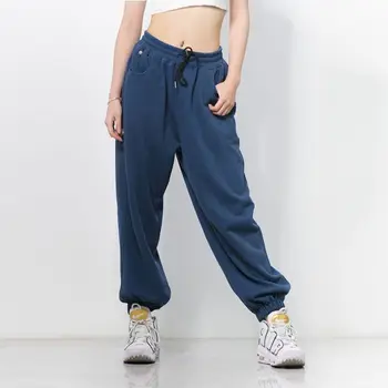 Pantaloni sport pentru bărbați și femei este același stil de dans pantaloni 2020 versiunea coreeană de modă pantaloni largi casual legat de baschet