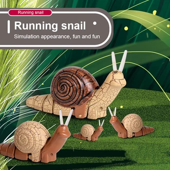 Amuzant Infraroșu Control de la Distanță Realist Melc Model Animal Jucărie pentru Copii Glumă Prop Inteligenta Dezvolta Jucarii pentru copii cadouri