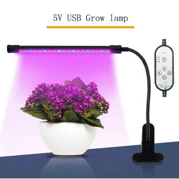 Impermeabil LED-uri Cresc light DC 5V usb 9W 18W 27W spectru complet pentru interior răsad de flori Fito Lămpi fitolampy crească lampa