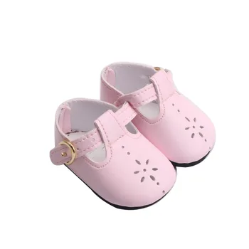 43 cm păpuși pentru copii pantofi nou-născut rochie de printesa Roz pantofi jucarii pentru Copii se potrivesc American de 18 inch Fete papusa g8