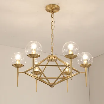 Nordic candelabre de cristal plafon de cristal agățat lampă de design lampă lamparas de techo colgante moderna nordic decor acasă