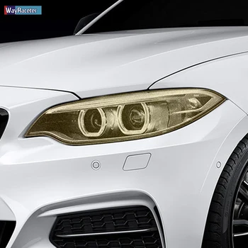 Masina Faruri Folie de Protectie Restaurare Negru Transparent TPU Autocolant Pentru BMW Seria 2 F22 Coupe F23-2019 Accesorii