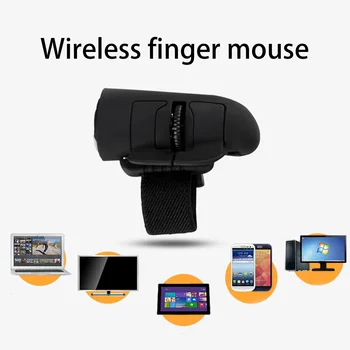 Mouse Wireless 2.4 G Creative Wireless Finger Mouse-ul Potrivit Pentru Oamenii Lenesi Mini Mouse-ul Bluetooth pentru Telefon Calculator