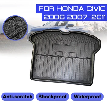 Pentru Honda Civic 2006 2007 2008 2009 2010 2011 Masina Portbagajul Din Spate Boot Mat Impermeabil Covorase Covor Anti Noroi Tava De Linie De Mărfuri