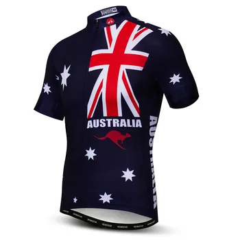 Weimostar Australia Echipa de Ciclism Jersey Vara Pro Mountain Bike Jersey Biciclete Imbracaminte cu Maneci Scurte MTB de Ciclism Purta Haine