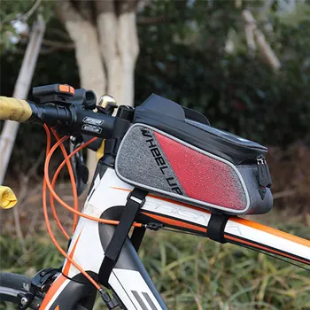 Bicicleta Suport de Telefon Fața Sac de Cadru de Caz pentru iphone 11 XR Pro XS MAX Samsung S10 S9 S8 S7 Acopere rezistent la apa Muntele suportului de Bicicletă