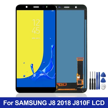 Pentru Samsung Galaxy J8 2018 Display LCD Touch Screen Digitizer Asamblare TFT Pe SM J810F J 8 2018 810F SM-J810F de Testare