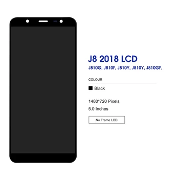 Pentru Samsung Galaxy J8 2018 Display LCD Touch Screen Digitizer Asamblare TFT Pe SM J810F J 8 2018 810F SM-J810F de Testare