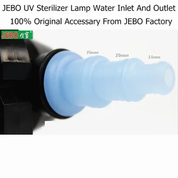 2 piese pe lot JEBO UV Filtru Apa Sterilizator cu Lampa Accesoriu Original Apei de Admisie Și de Evacuare a Apei Aspirator Pentru Acvariu