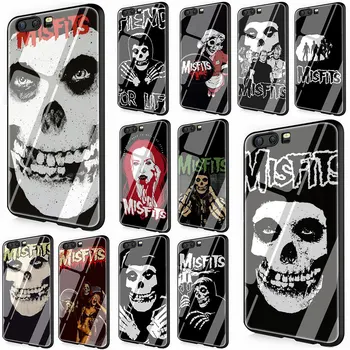 Misfits Glenn Danzig Sticlă Călită Telefon Acoperi Caz pentru Huawei Y6 Y9 Onoare 8X 10 7A P10 20 Mate20 Pro Lite