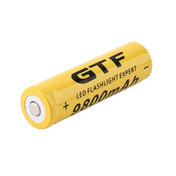 GTF 4PC 3.7 V 18650 Baterie 9800mAh Baterie Reîncărcabilă Li-ion cu 1 BUC 4 sloturi încărcător de baterii pentru lanterna Lanterna