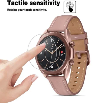 10BUC Temperat Pahar Ecran Protector pentru Samsung Galaxy Watch 3 45mm & 41mm Rotund Ceas Inteligent de Protecție de Film