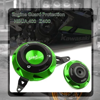Motocicleta CNC Motor Stator Acoperi Crash Pad Engine Guard Protection Pentru KAWASAKI NINJA400 NINJA 400 Z400 Z 400 2018 2019 2020