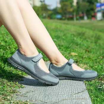 Vara Primavara Doamnelor Pantofi Casual Femei Adidași Pantofi Flats Chaussure Pantofi Ochiurilor De Plasă Respirabil Pantof Ușor De Designer De Brand