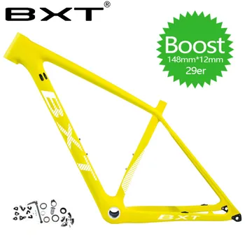 BXT brand consolida carbon mtb cadru 29er mtb cadru din carbon 29 de carbon mountain bike cadru 142*12 sau 148*12mm cadre pentru biciclete