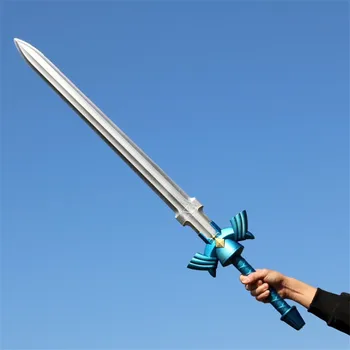 1:1 2 Buc/Set Cosplay spre Cer Sword & Shield Link-ul de Siguranță PU Material de Armă, Sabie de Siguranță PU Jucărie pentru Copii