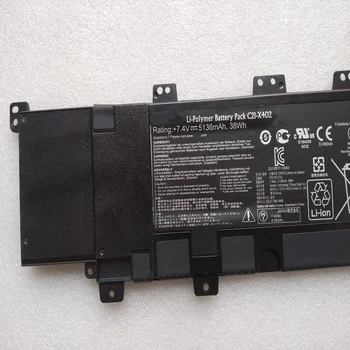 7.4 V 38Wh Noi C21-X402 bateriei pentru ASUS VivoBook X402 X402C X402CA Original baterie de Laptop