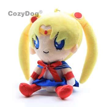 18cm Japoneză Anime Sailor Moon Jucărie de Pluș Drăguț Păpuși de Pluș Nou-veniți Sailor Moon Figura Jucarii Femei Copii Ziua de nastere Cadou