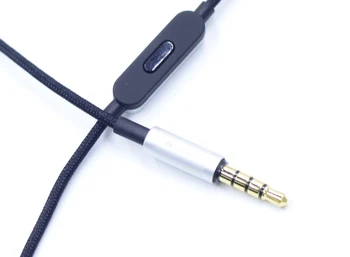 Defean Înlocuire cablu Audio Cablu de sârmă cu telecomandă și microfon pentru AKG N60 NC n60nc de Referință pentru căști