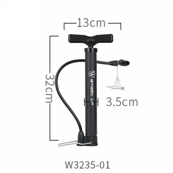 CY020076 Portabil Mini Biciclete Pompa de Înaltă Presiune 120PSI Biciclete Pompă de Mână din Oțel Accesorii pentru Biciclete Cilindru de Baschet Pompa