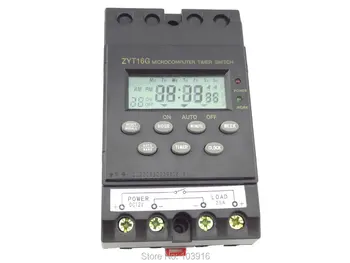 12V Timer Timer Controller program/timer programabil comutator 25A amperi, display LCD