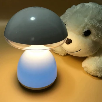 Ciuperci colorate de Lumină ligent Lumină Moale Atmosferă de Lumină LED-uri Lumina de Noapte