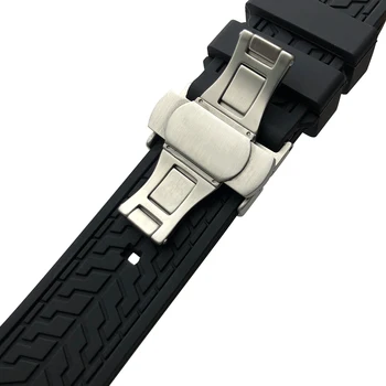 23mm 24mm Silicon Cauciuc Watchband Substitut Ceas Curea Potrivit pentru Tissot 1853 T035617 T035439 T035627 T035407 Serie de Ceas