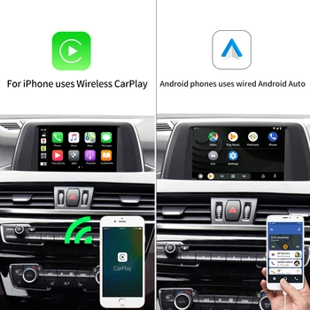 Carlinkit Decodor 2.0 Pentru BMW Mini Cooper F54 F55 F56 F60-2019 EVO sistemul CarPlay, Android Auto Multimedia Wireless Oglindă