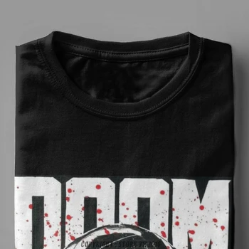 Estetic Hip Hop Tricouri Osândă Veșnică Doomslayer Barbati Tricouri Doomguy Doom Slayer Cacodemon Noutate Tricou