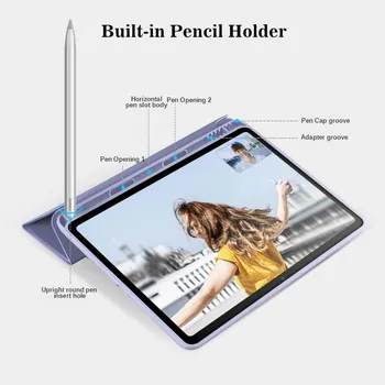 2020 Nou Caz de Silicon Pentru HuaWei Honor V6 10.4 KRJ-W09 cu Creion husa pentru Tableta Funda Pentru Onoare V6 10.4 Caz de Somn Inteligent