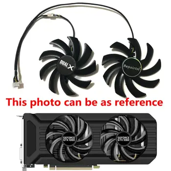 85MM GPU Alternative Cooler Ventilator Pentru Maxsun GTX1060 GTX1070Ti GTX1070 Palit GTX 1060 1070 1080 Dual Graphics Cards Ca Înlocuitor