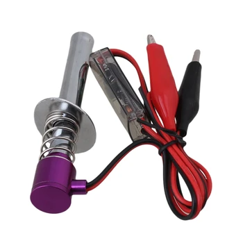 Glow Plug Starter Aprindere Modernizate 6V -24V Electronice pentru HSP Nitro Masina RC Violet