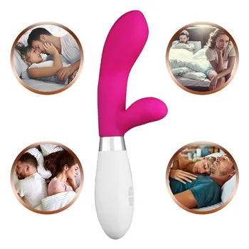 G Spot Vibrator 10 Moduri Dual Motor de Vibrații Stimulator Clitoris Analsex Vibratoare de Siguranță Silicon Jucarie Sexuala pentru Femeie Masturbator