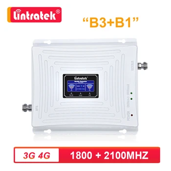 Amplificator GSM 3g 4g LTE DCS 1800mhz Celulare Amplificator de Semnal 3G UMTS 2100mhz Repetor lintratek dual band 1800 2100 mhz kw20c s8