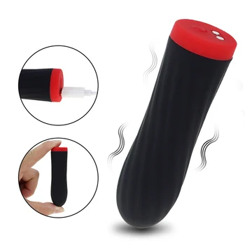 De la Distanță fără fir Glont Vibrator G-spot Clitorisul Biberon Stimulator 10 Viteze Anal Dildo Vibrator Adult Jucarii Sexuale pentru Femei USB de jucarie