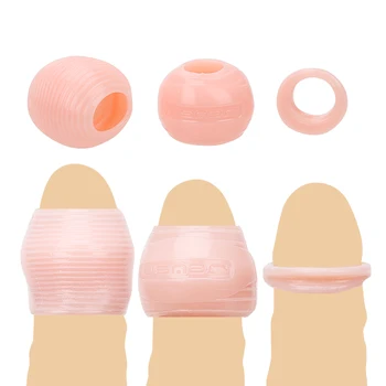 3Pcs/set Intarziere Ejaculare Penis Inele de Jucarii Sexuale pentru Barbati Preputului Corecție de sex Masculin Dispozitiv de Castitate Erotic Inele pentru Penis