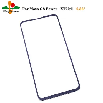 10buc\mult Pentru Motorola Moto G8 / G8 Play / G8 Plus /G8 Față de Putere de Sticla Touch Ecran LCD Panoul Exterior Lentilă de Sticlă de Înlocuire